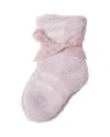 Barefoot Dreams Unisex Cozychic Lite Baby Plaid Sock Set In Pink