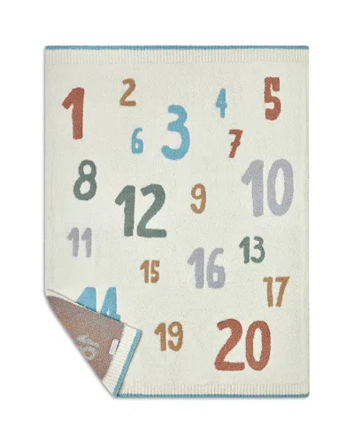 Barefoot Dreams Unisex Cozychic Number Stroller Blanket - Baby, Toddler In Multi