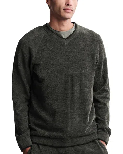 Barefoot Dreams V-neck Shirt In Green