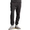 Barefoot Dreams Waffle Knit Thermal Joggers In Black