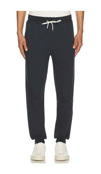 Barefoot Dreams Waffle Thermal Jogger In Blue