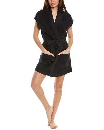 Barefoot Dreams Waist Tie Vest In Black