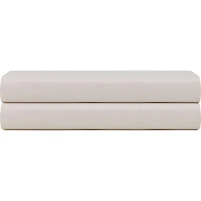 Barefoot Dreams Washed Fitted Sheet In Nude