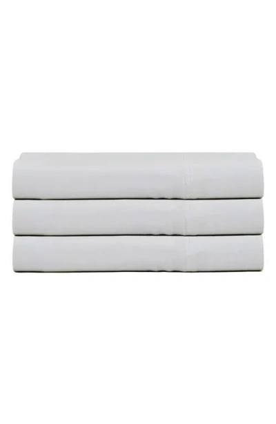 Barefoot Dreams Washed Flat Sheet In Gray