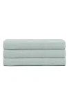 Barefoot Dreams Washed Flat Sheet In Green