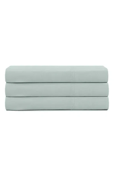 Barefoot Dreams Washed Flat Sheet In Green