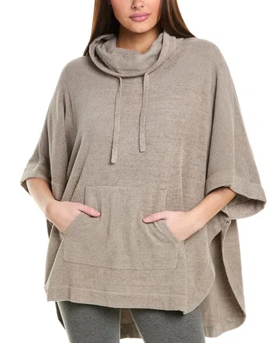 Barefoot Dreams Weekend Poncho In Grey