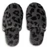 Barefoot Dreams Women's Cozychic Barefoot In The Wild Slippers In Graphite Carbon