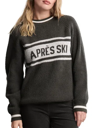 Barefoot Dreams Women's Cozychic Printed Cotton-blend Sweater