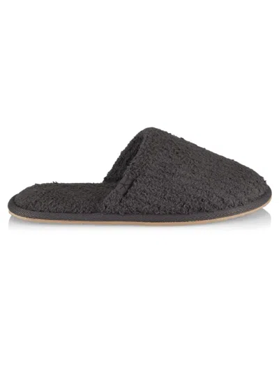 Barefoot Dreams Women's Cozychic Ribbed Slippers In Carbon