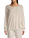 Barefoot Dreams ® Cozychic Ultra Lite™ Print Pullover In Neutral