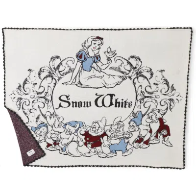 Barefoot Dreams X Disney Cozychic® Snow White Throw Blanket In Cream Multi