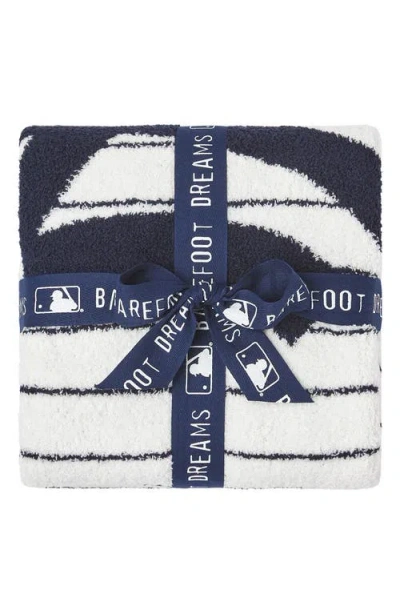 Barefoot Dreams X Mlb Cozychic® Stroller Blanket In Blue