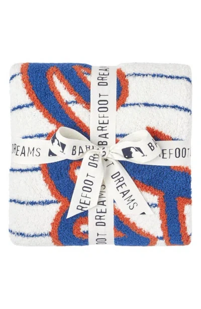 Barefoot Dreams X Mlb Cozychic® Stroller Blanket In Blue