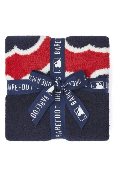 Barefoot Dreams X Mlb Cozychic® Stroller Blanket In Blue