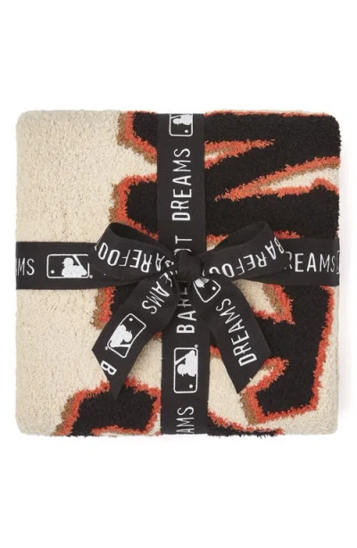 Barefoot Dreams X Mlb Cozychic® Stroller Blanket In Brown