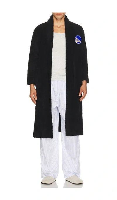 Barefoot Dreams X Nba Golden State Warriors Cozychic Robe In Animal Print