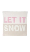 Barefoot Dreams X Revolve Cozychic Holiday Pillow In Stone Multi