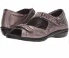 Barefoot Freedom Women's Bay Sandals In Pewter Leather In Brown