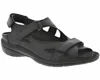 Barefoot Freedom Women's Lagoon Sandals In Black Leather In Black