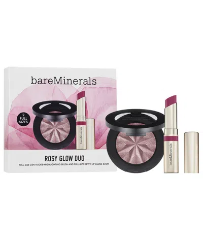 Bareminerals 2-pc. Rosy Glow Duo Limited-edition Cheek And Lip Essentials Set In Multi