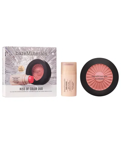 Bareminerals 2-piece Kiss Of Color Blush & Lipstick Duo Set In No Color