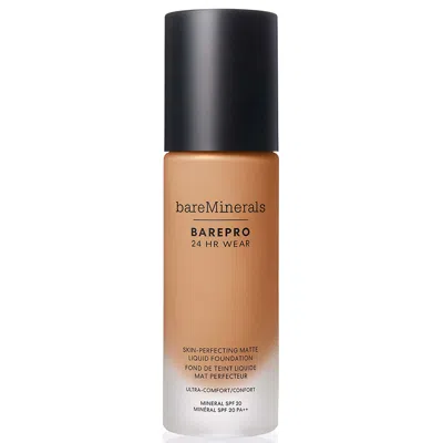 Bareminerals Barepro 24hr Matte Comfort Liquid Foundation Mineral Spf20 30ml (various Shades) - Med. Deep 40 Neut In White