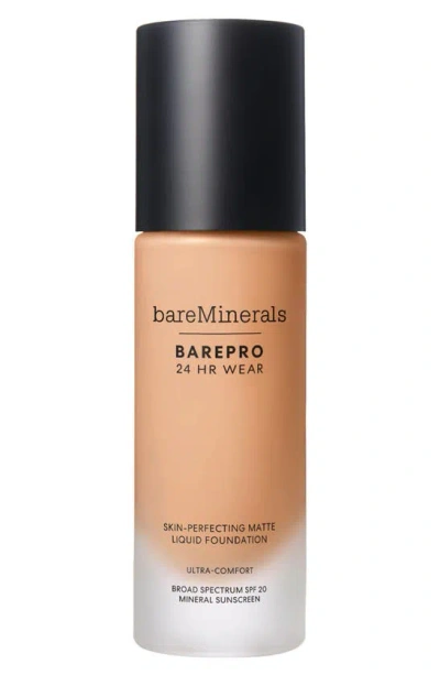 Bareminerals Barepro 24hr Wear Skin-perfecting Matte Liquid Foundation Mineral Spf 20 Pa++ In Medium 35 Neutral