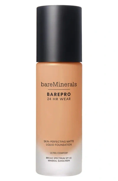 Bareminerals Barepro 24hr Wear Skin-perfecting Matte Liquid Foundation Mineral Spf 20 Pa++ In Medium 37 Warm