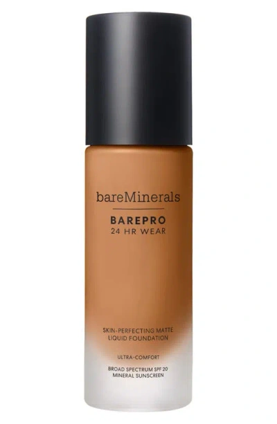 Bareminerals Barepro 24hr Wear Skin-perfecting Matte Liquid Foundation Mineral Spf 20 Pa++ In Medium Deep 46 Neutral