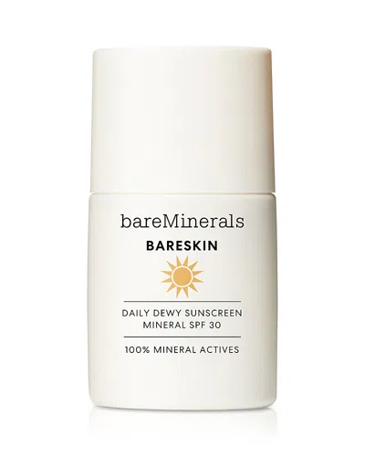 Bareminerals Bareskin Daily Dewy Sunscreen Mineral Spf 30 1 Oz. In Transparent