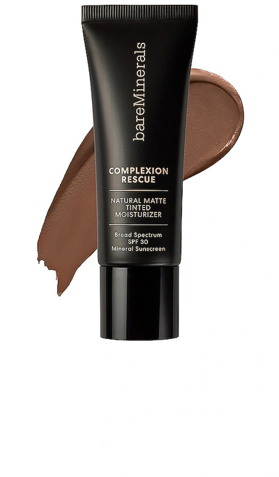 Bareminerals Complexion Rescue Natural Matte Tinted Moisturizer Mineral Spf 30 In Mahogany 11.5
