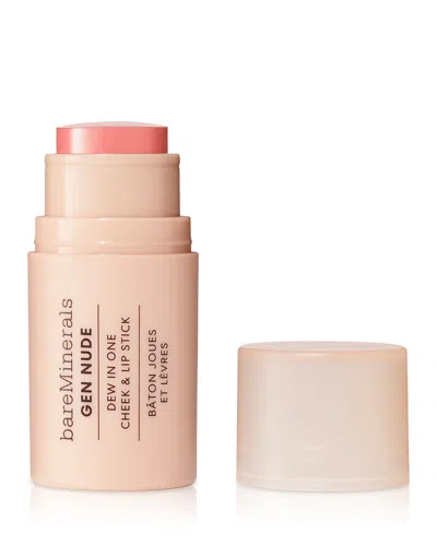 Bareminerals Gen Nude Dew-in-one Cheek & Lip Stick (various Shades) In Pink