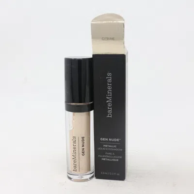 Bareminerals / Gen Nude Metallic Liquid Eye Shadow (citrine) 0.11 oz (3.3 Ml)