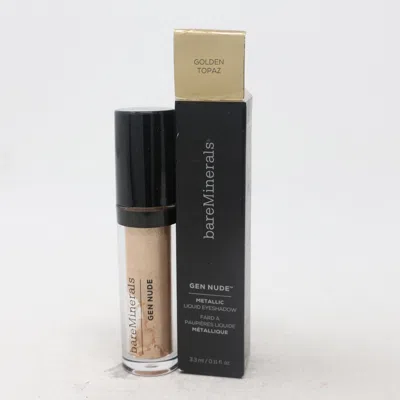 Bareminerals / Gen Nude Metallic Liquid Eye Shadow (golden Topaz) 0.11 oz (3.3 Ml)