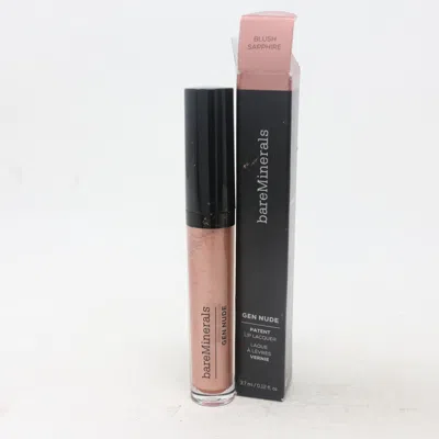 Bareminerals / Gen Nude Patent Lip Lacquer Blush Sapphire 0.12 oz (3.7 Ml) In Multi