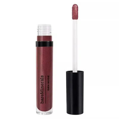 Bareminerals / Gen Nude Patent Lip Lacquer Plum Garnet 0.12 oz (3.7 Ml) In Multi