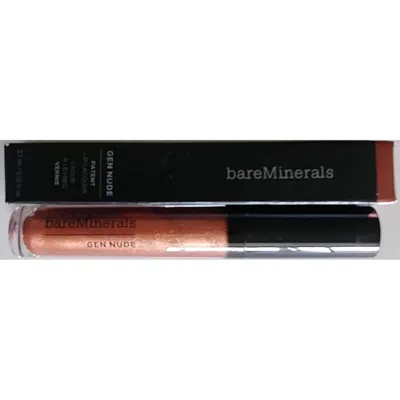 Bareminerals / Gen Nude Patent Lip Lacquer Smokey Topaz 0.12 oz (3.7 Ml) In Sand