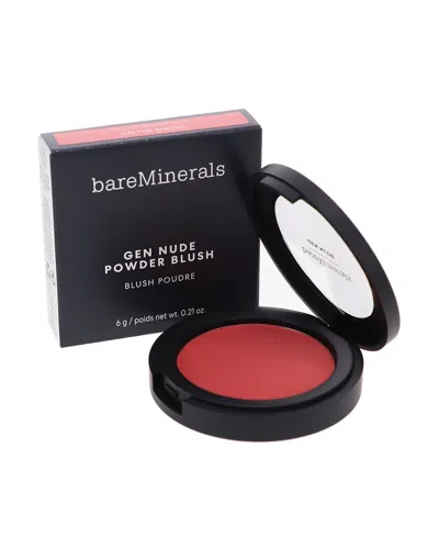 Bareminerals Gen Nude Powder Blush On The Mauve 0.21oz In Transparent