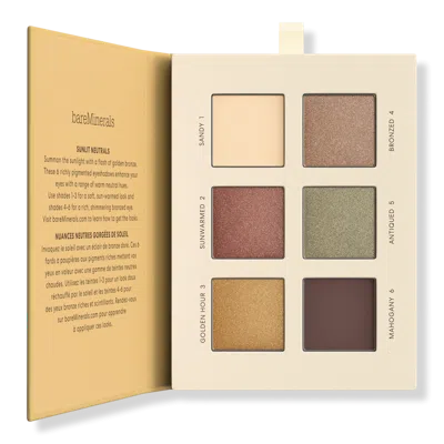 Bareminerals Mineralist Talc-free Eyeshadow Palette - Sunlit In Yellow