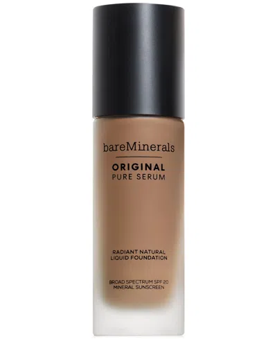 Bareminerals Original Pure Serum Radiant Liquid Foundation Spf 20 In Medium Deep Cool 4
