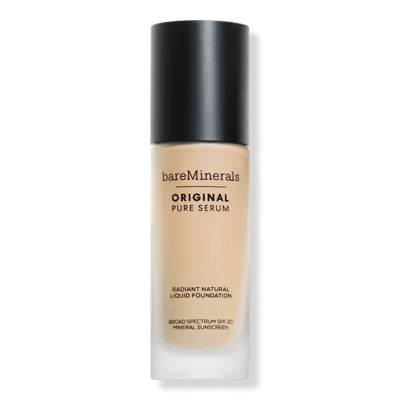 Bareminerals Original Pure Serum Radiant Natural Liquid Foundation Mineral Spf 20 - Fair Warm 1