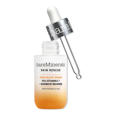 Bareminerals Skin Rescue Pure Glow Serum With 10% Vitamin C Complex And Rainbow Seaweed