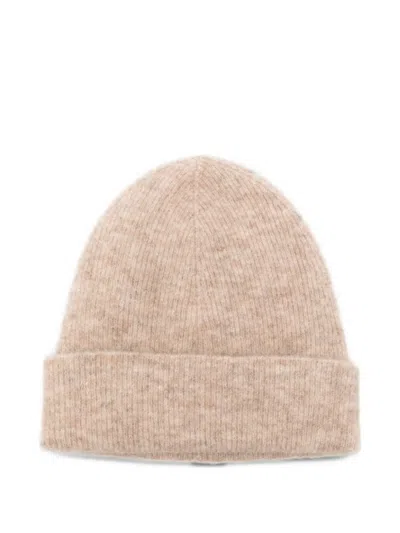 Barena Venezia Ribbed-knit Beanie Hat In Gray