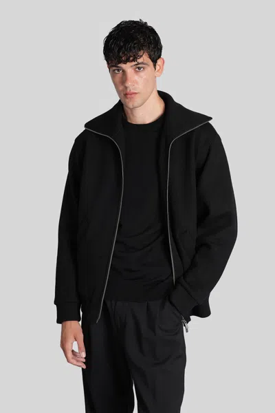 BARENA VENEZIA ALON CASUAL JACKET IN BLACK WOOL