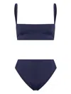 Barena Venezia Aretha Bandeau Bikini In Blue