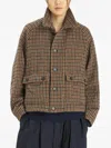 Barena Venezia Aria Check-pattern Single-breasted Coat In Multi