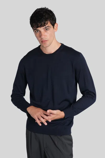 BARENA VENEZIA ATO KNITWEAR IN BLUE WOOL