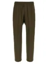 Barena Venezia Straight Leg Elastic Waistband Pants With Back Pockets