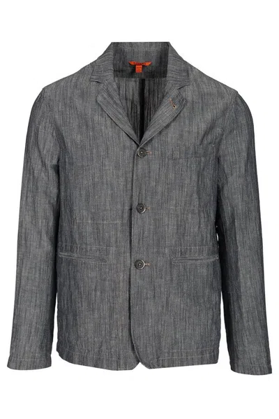 Barena Venezia Barena Canal Piado Single Breasted Blazer In Blue